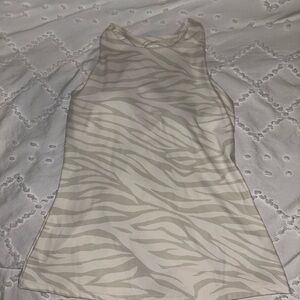 Old Navy Zebra Workout Tank